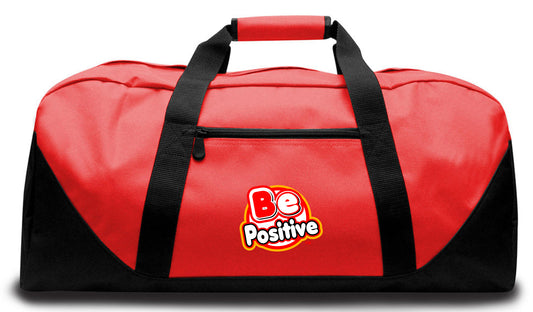 Be Positive duffel bag